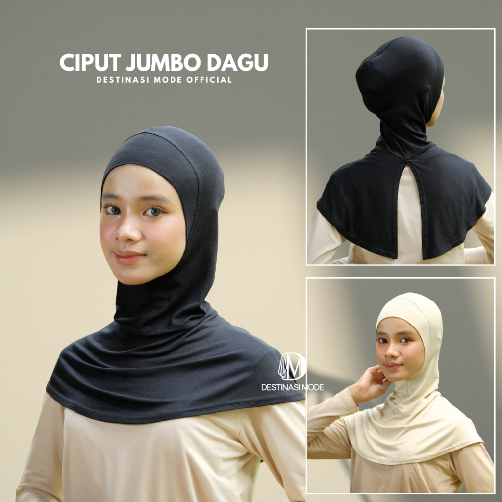 COD Ciput Ninja Kaos Jumbo Airflow Non Dagu Inner Malaysia / Ciput Turki Haji Umroh