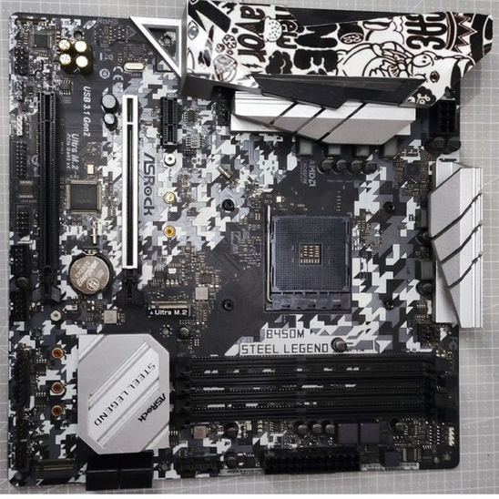 Asrock B450M Steel Legend - MINUS