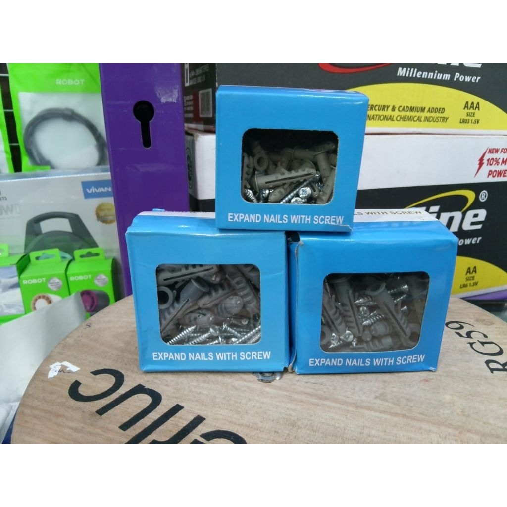 Nichi Fischer S10 + Skrup Pack, Nichi Fischer S06 + Skrup Pack, Nichi Fischer S08 + Skrup pack