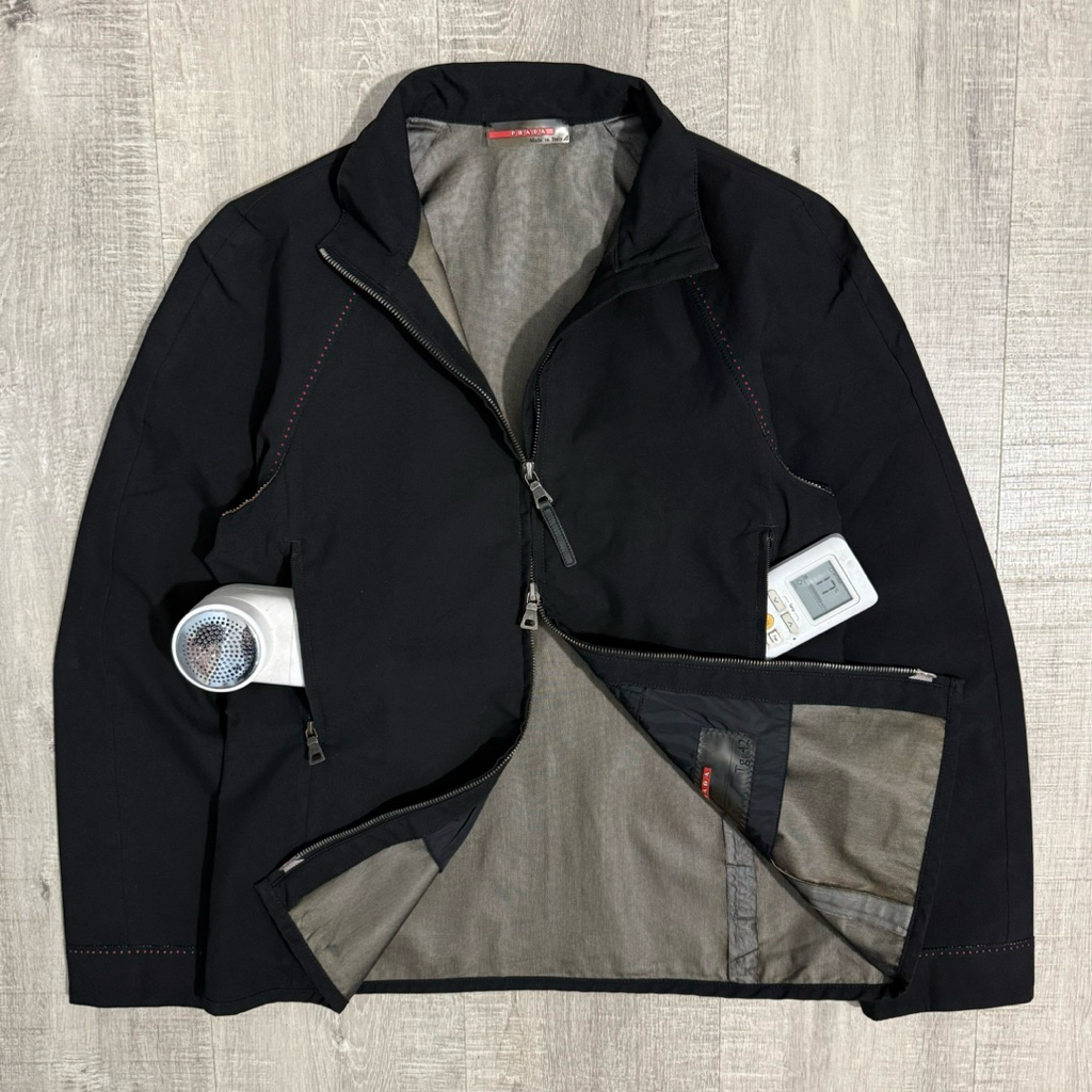 Prada goretex women jacket black