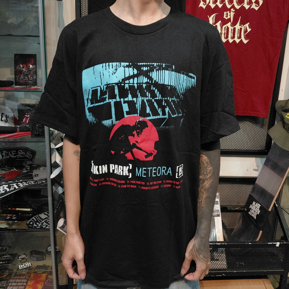 T Shirt Band Official LINKIN PARK - FAINT BLACK