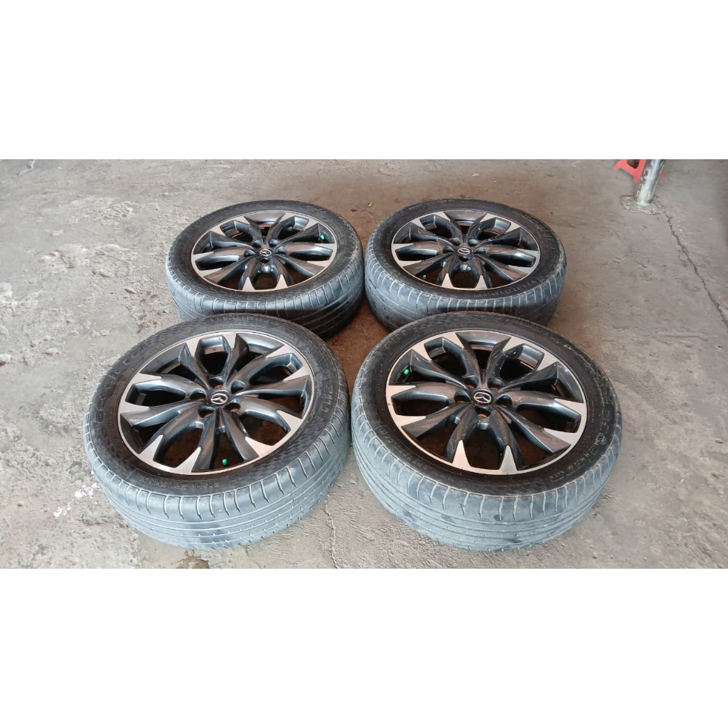 VELG BEKAS SECOND ORIGINAL COPOTAN STD MAZDA R19 H5X114,3 BAN 255 45 R19