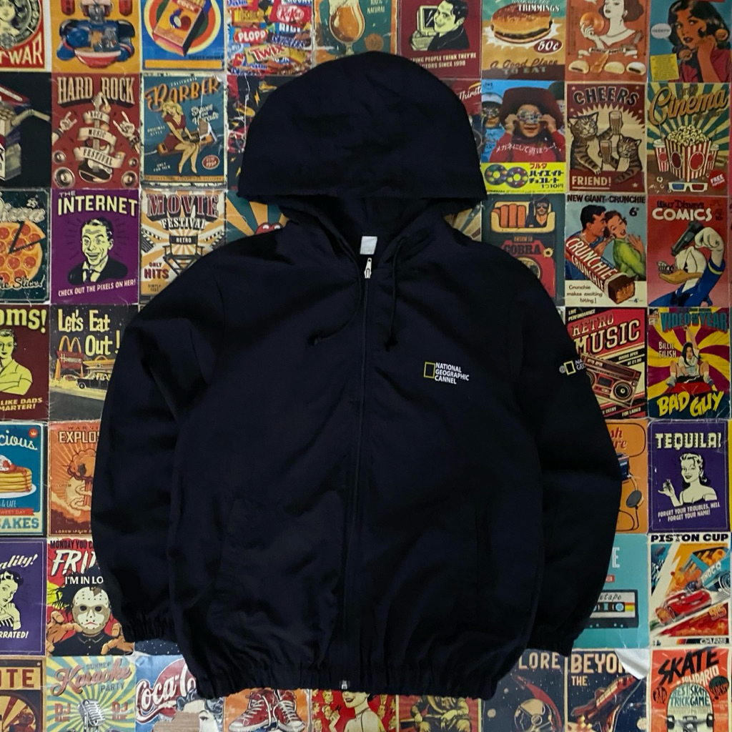 jaket natgeo size M