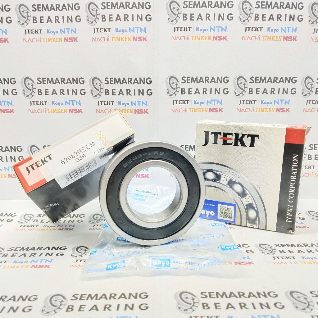 BEARING 6208 2RS KOYO JAPAN LAHER 40x80x18mm