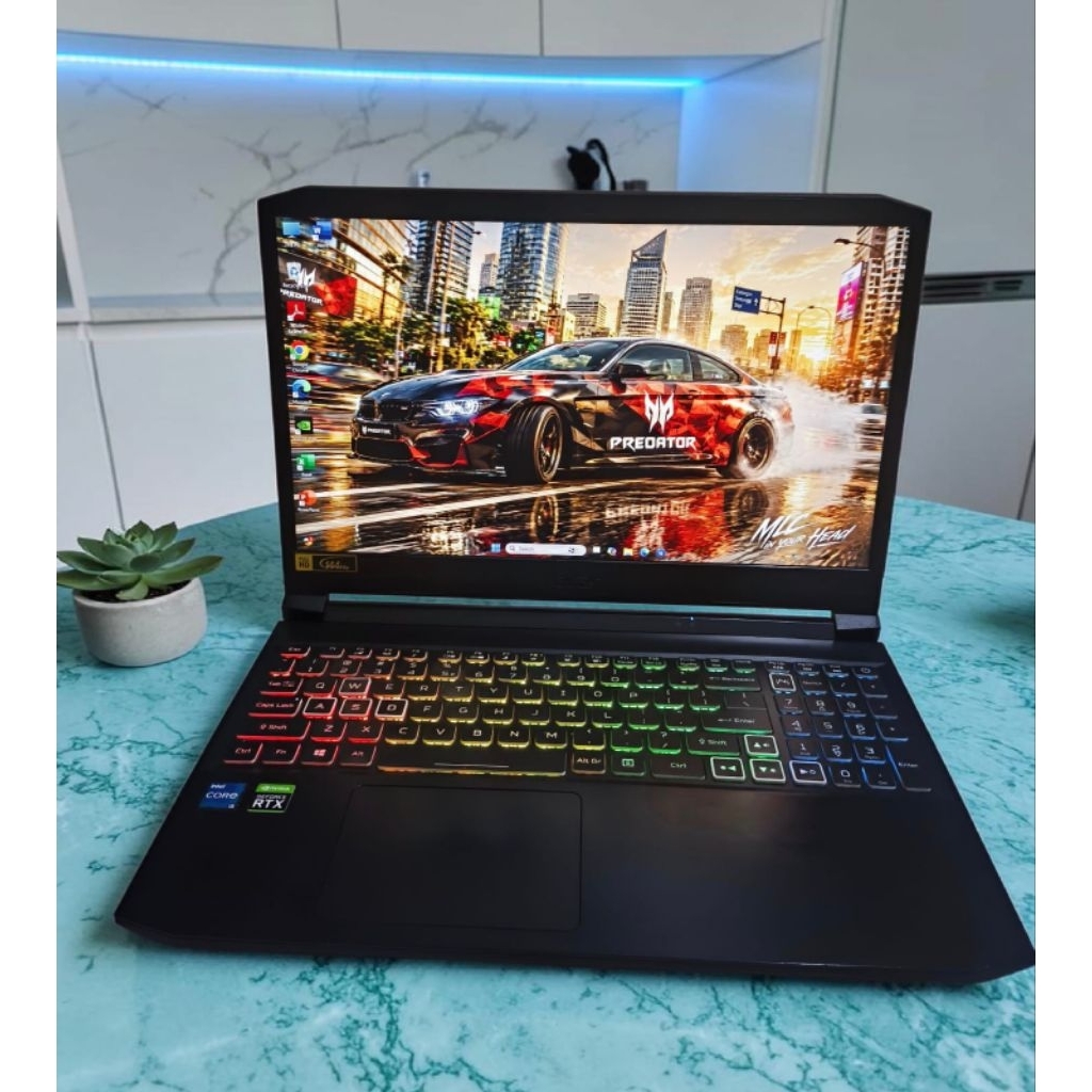 Laptop Gaming Acer NITRO PREDATOR NVIDIA RTX 3050 RAM 16Gb SSD 512Gb DUAL VGA