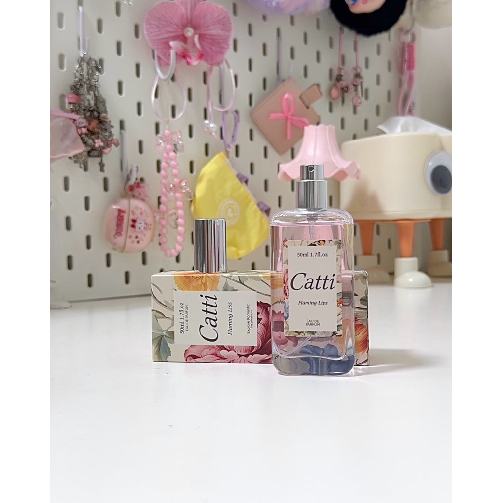 THEVPRELOVED - CATTI PARFUME WANITA FLAMING LIPS