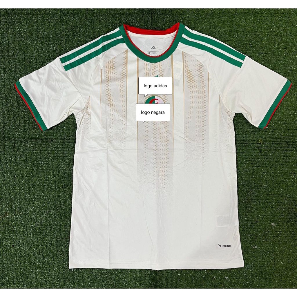 JERSEY ALGERIA HOME PIALA DUNIA 2026 - CUSTOM NAMA
