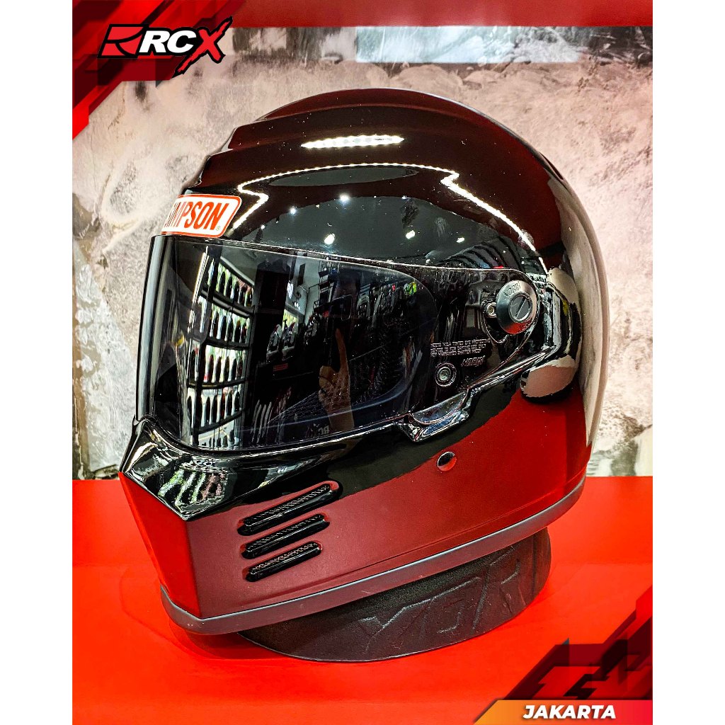Helm Simpson Bandit SA2020 Black Original Second 2nd Bekas RCX