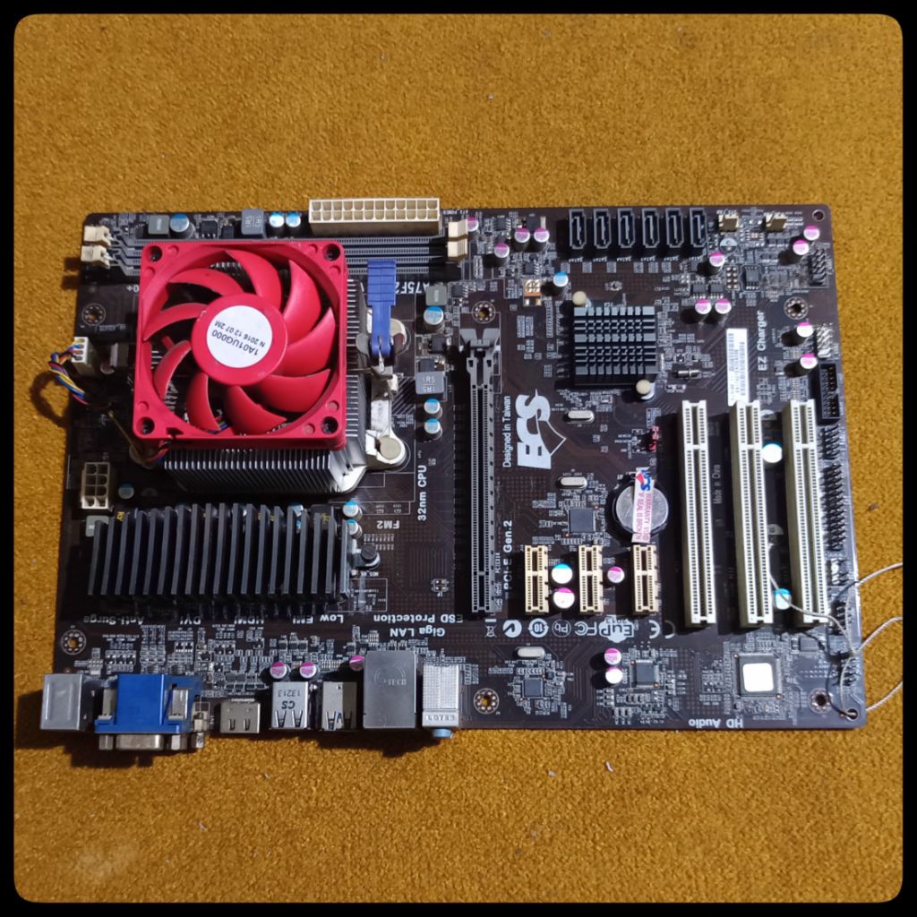 Mainboard DDR3 AMD FM2 ECS A75F2-A2