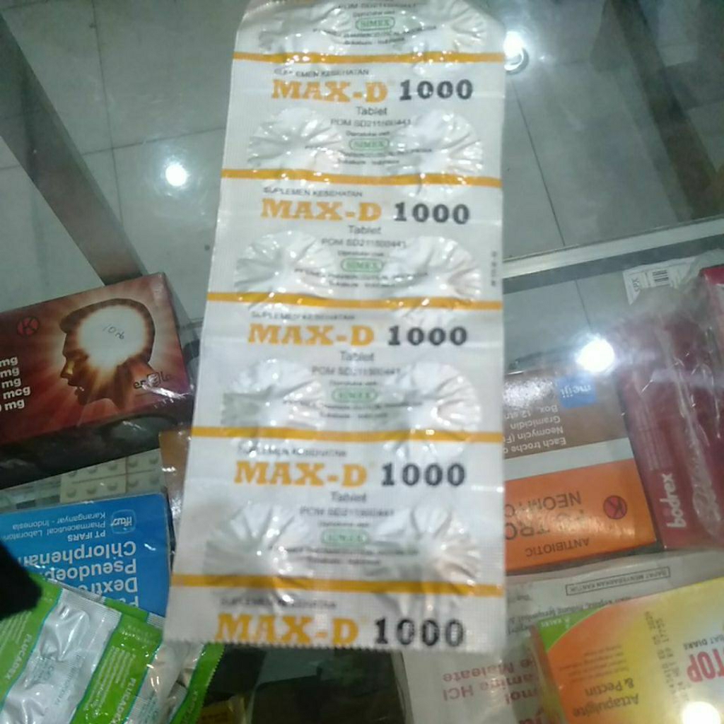 suplemen kesehatan max D1000
