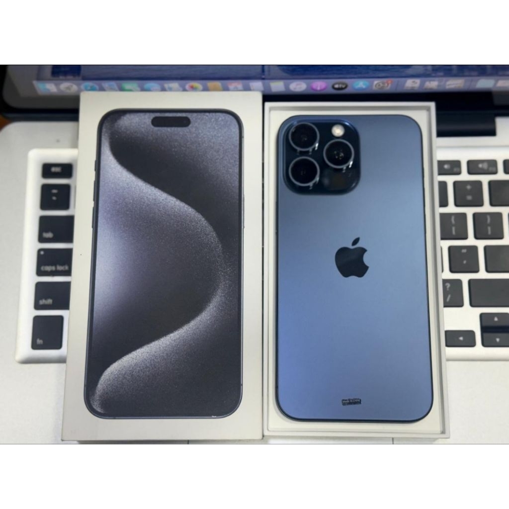 Iphone 15 pro max 512G Blue Titanium ex inter bh92 18jt