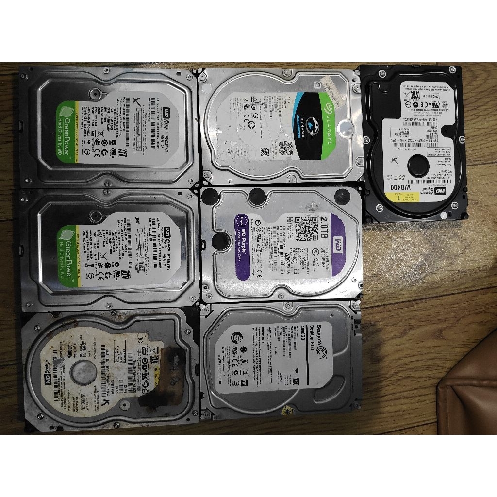 Hdd 3,5" rusak 7 keping