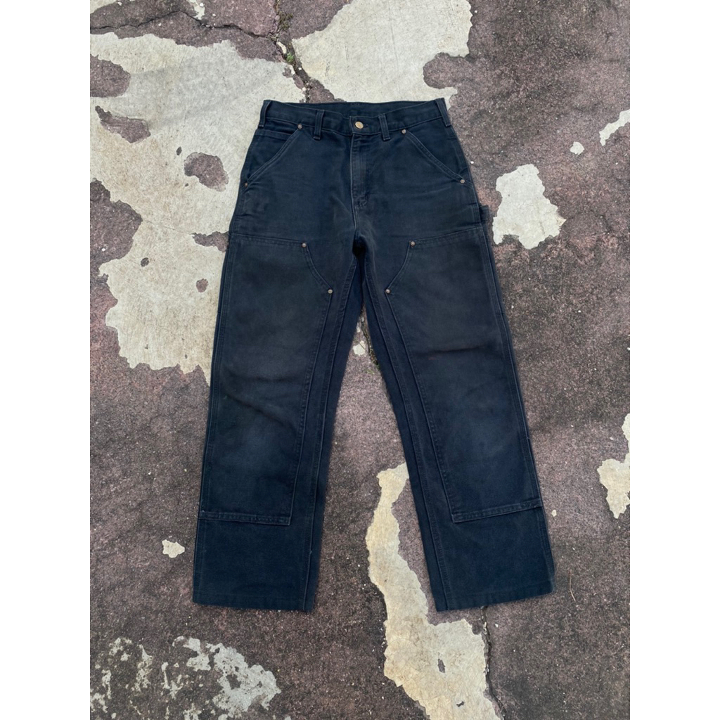 Carhartt Double Knee B01 BLK Carpenter Pants