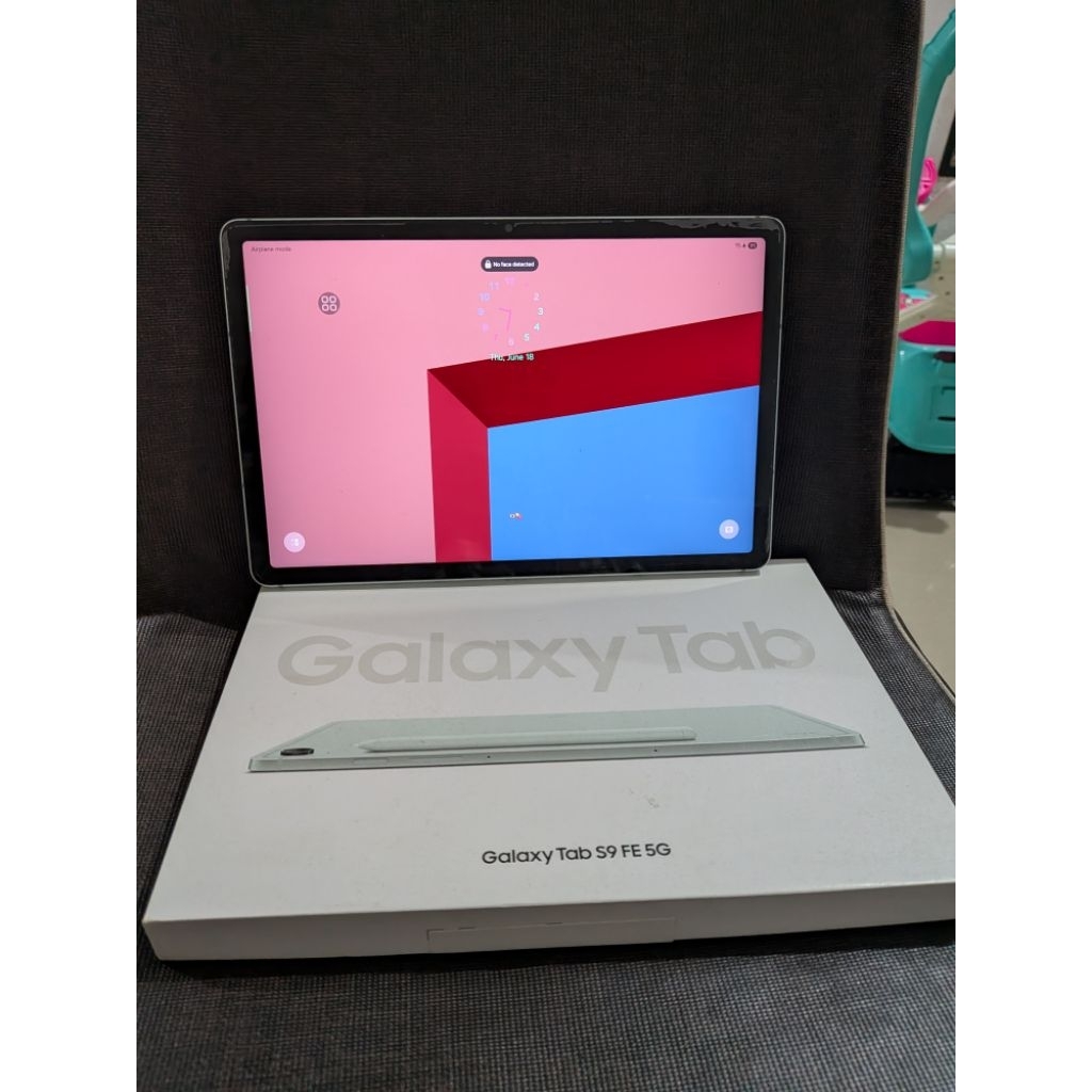 Samsung tab S9 FE 5g 6/128 mint ex sein second