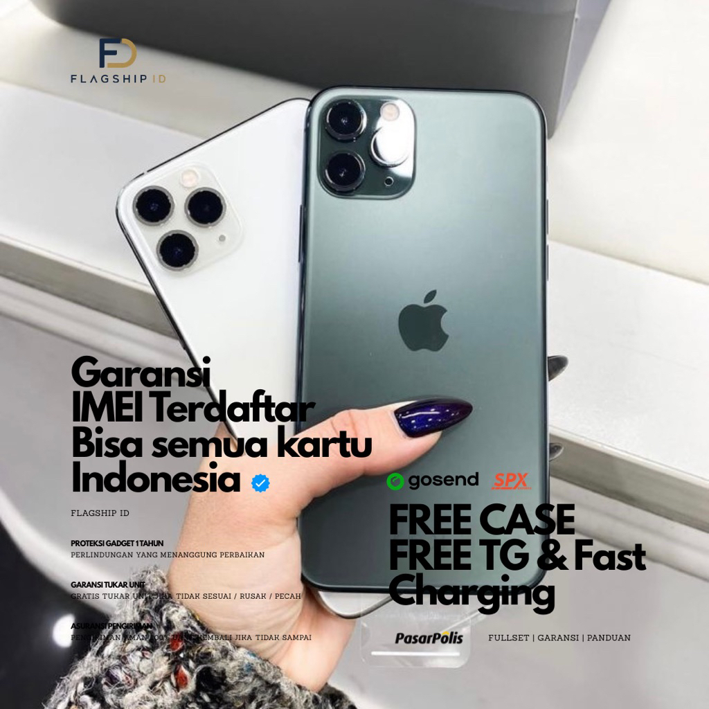 IP 11 Pro Max - 64GB 256GB - Like New - JAMINAN ORI