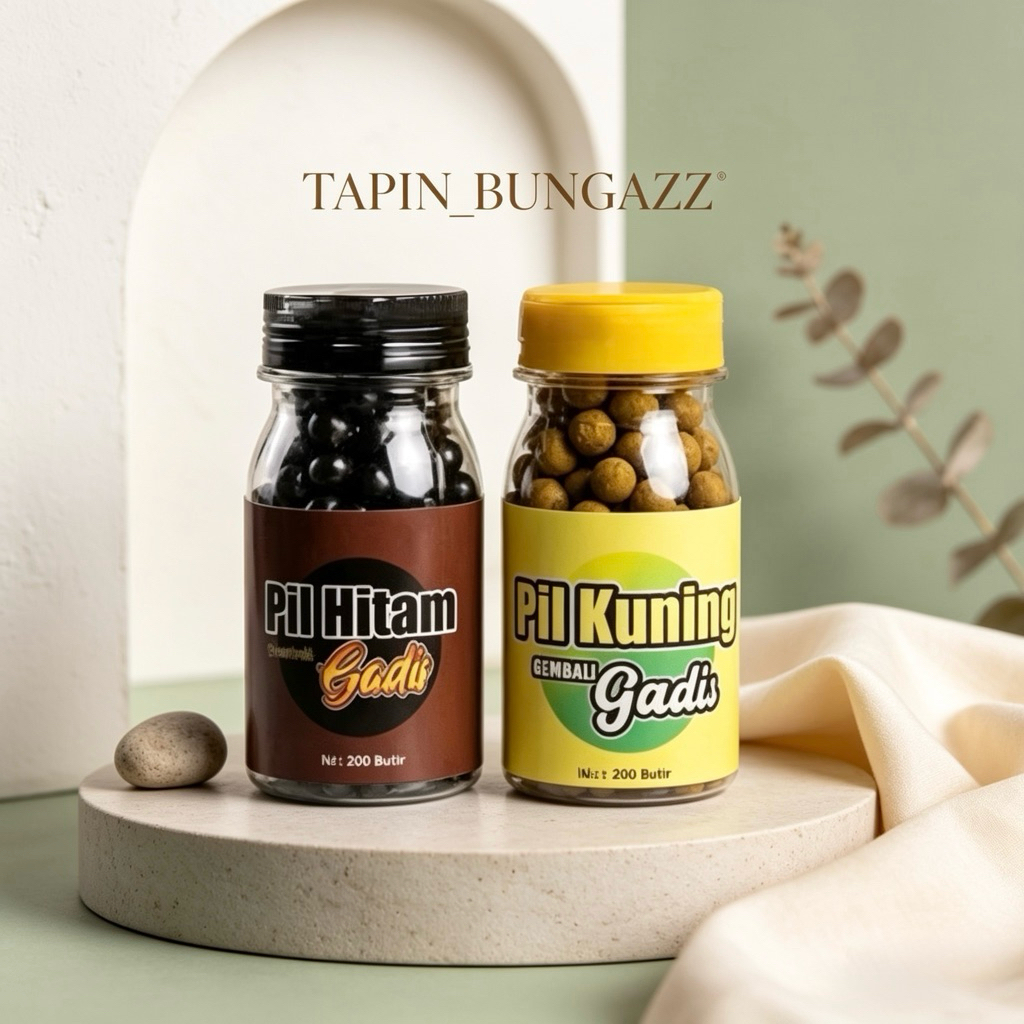 Paket Pil Kuning + Pil Hitam Kembali Gadis