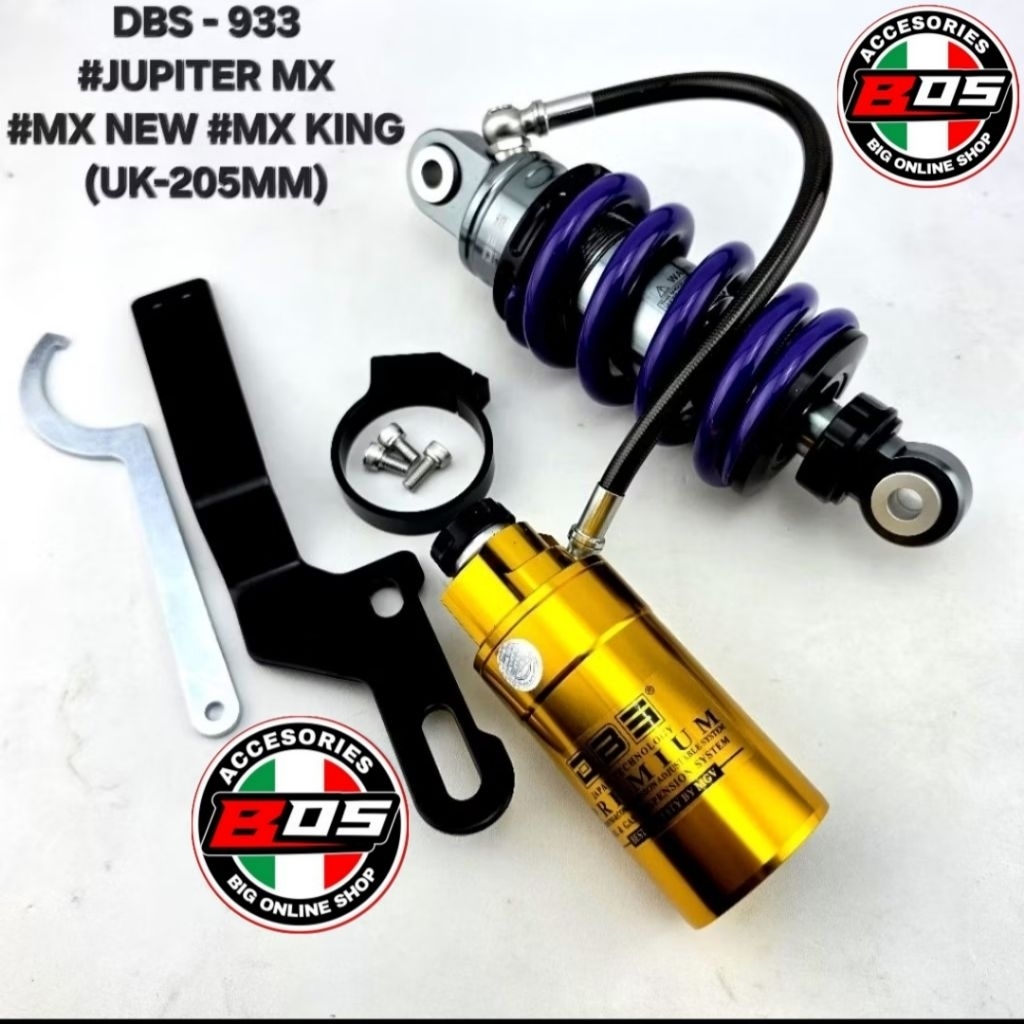 Mono shock Original DBS 933 New double klik fungsi motor Jupiter MX Sonic MX KING produk terbaru dar