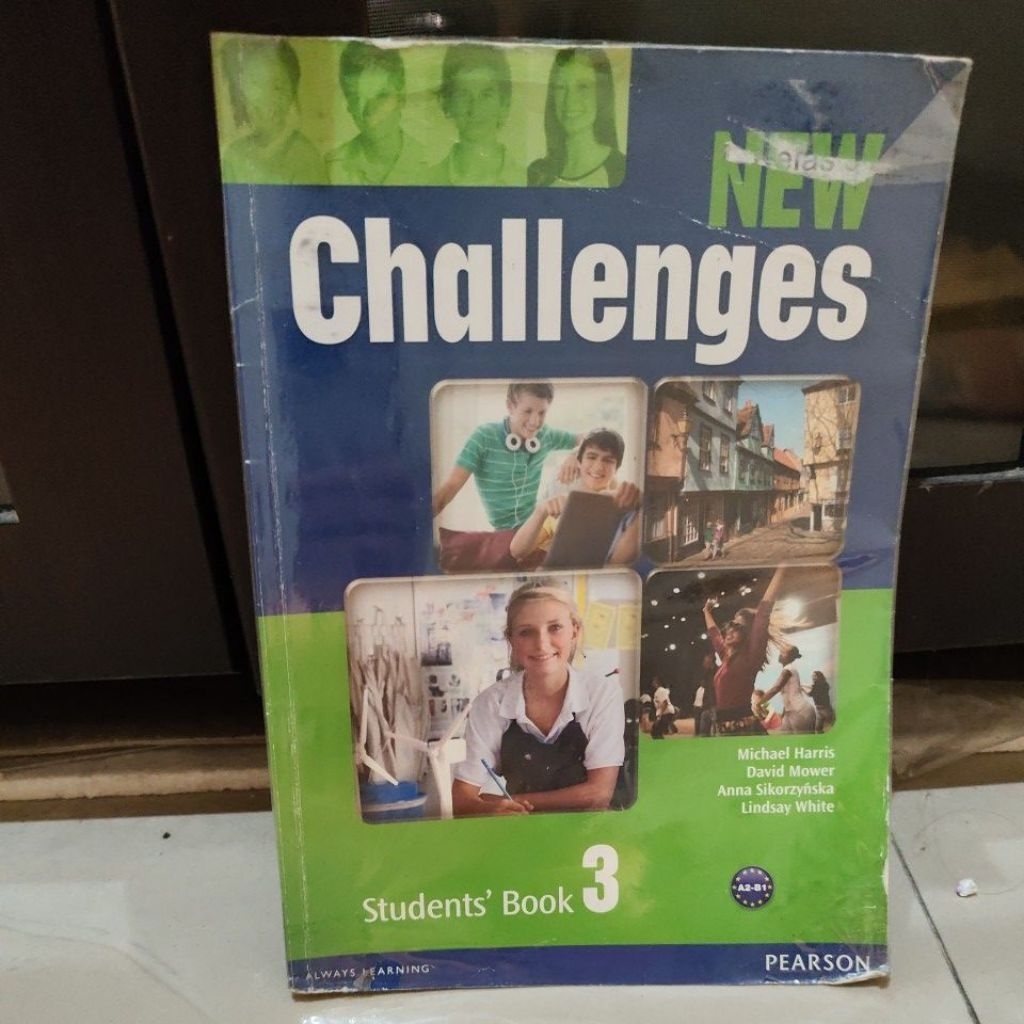NEW CHALLENGES 3 STUDENTS BOOK PEARSON SECOND ORIGINAL