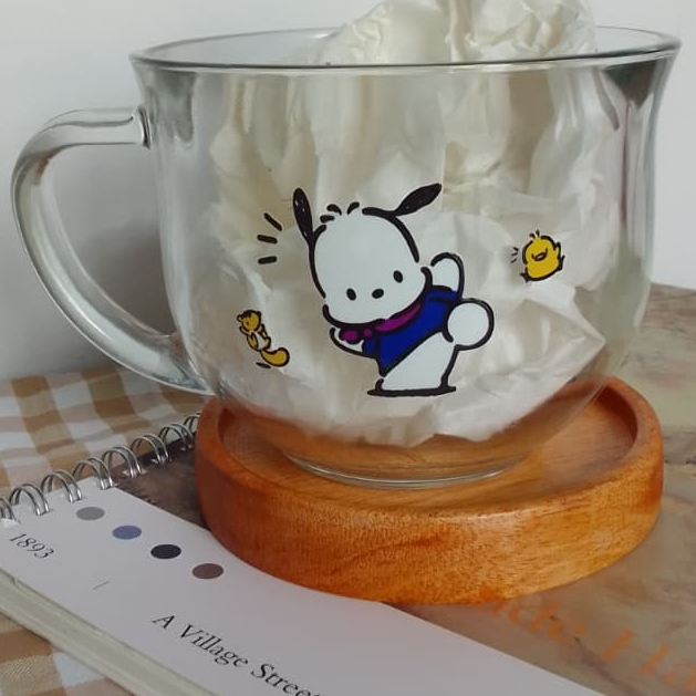 Mug sereal pochacco-Gelas cereal Aesthetic
