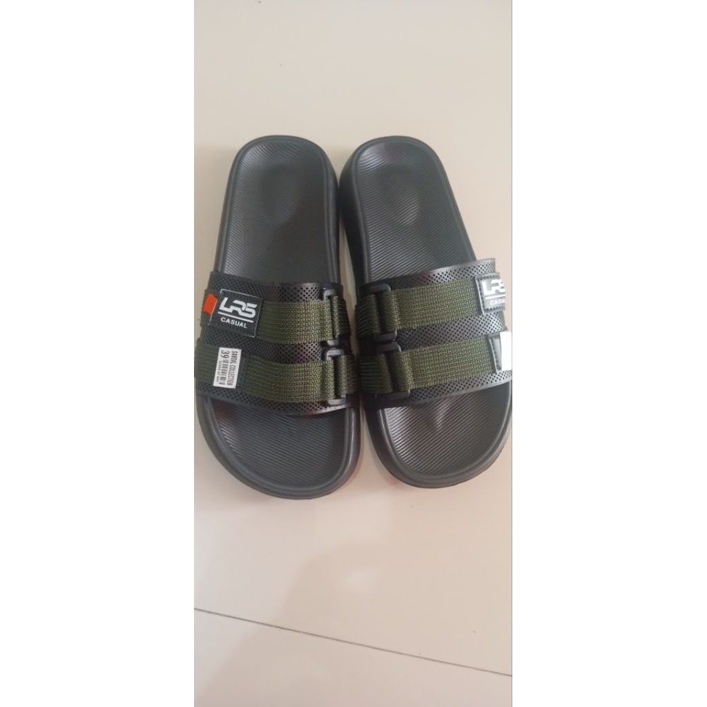 sendal slide lrs casual pria dan wanita