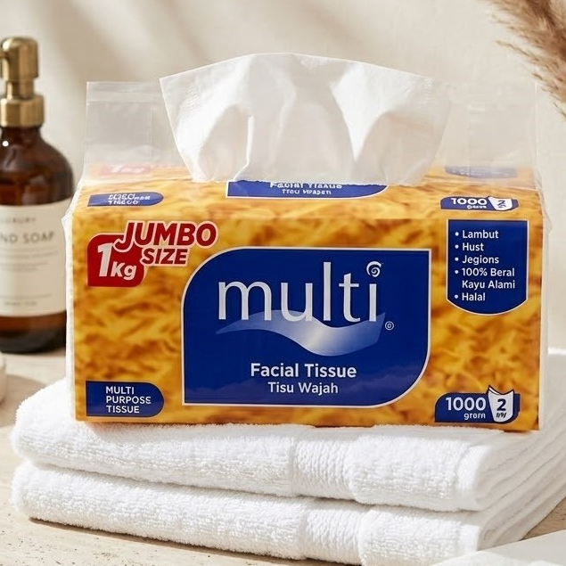 TISU MULTI / TISU MULTI KILOAN 1000GR / TISU MULTI JUMBO