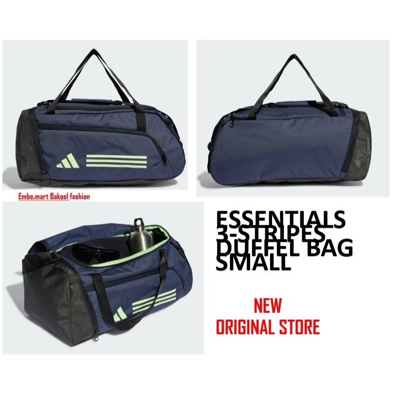 SALE Essentials 3-Stripes Duffel Bag Small IR9821