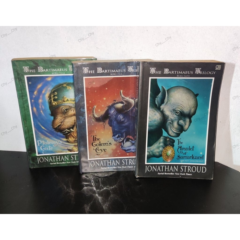 Trilogy Bartimaeus - Jonathan Stroud