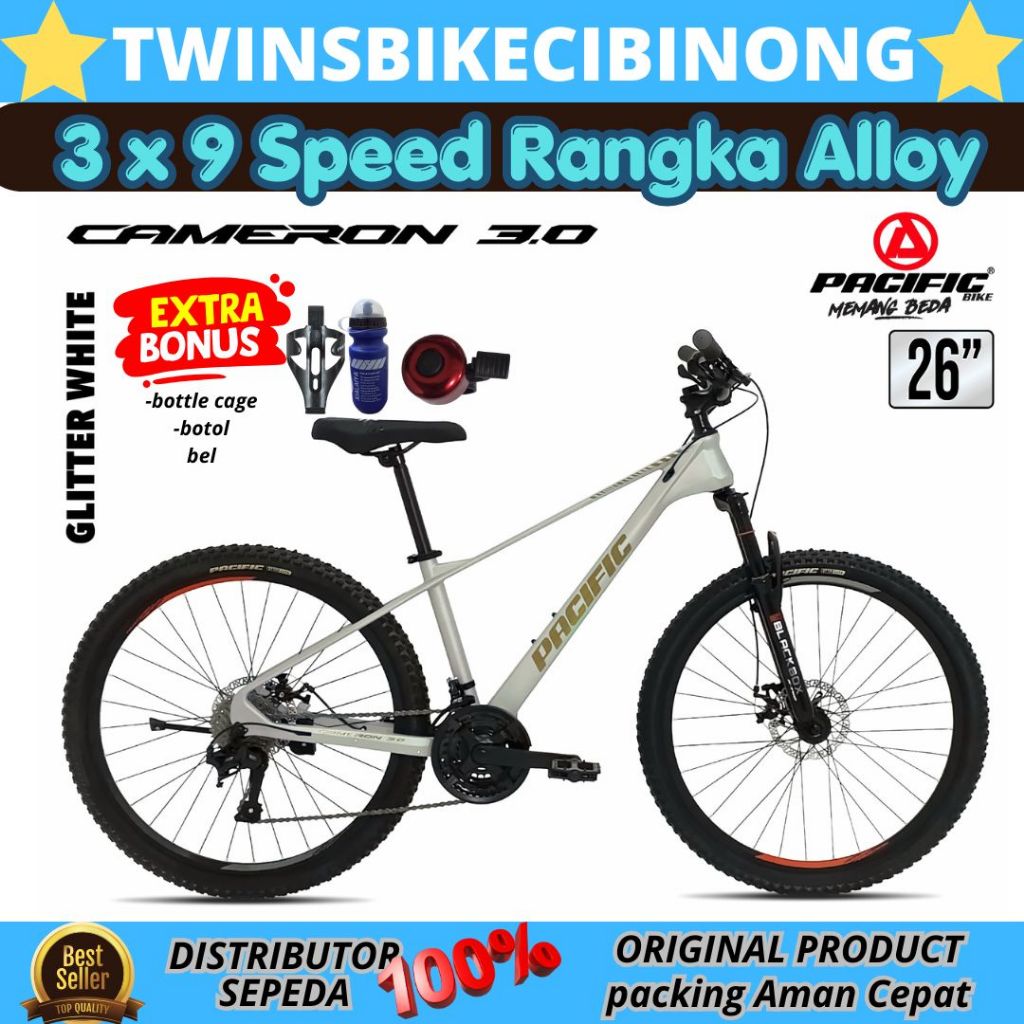 Sepeda Gunung MTB 26 Inc Pacific Cameron 3.0