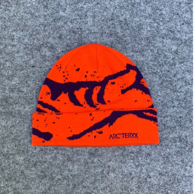ARCTERYX GROTTO TOQUE ORANGE BLUE / BEANIE ARCTERYX