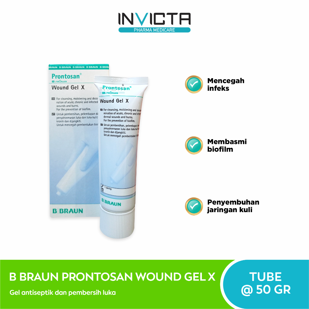 B Braun Prontosan Wound Gel X - Tube @ 50 gr