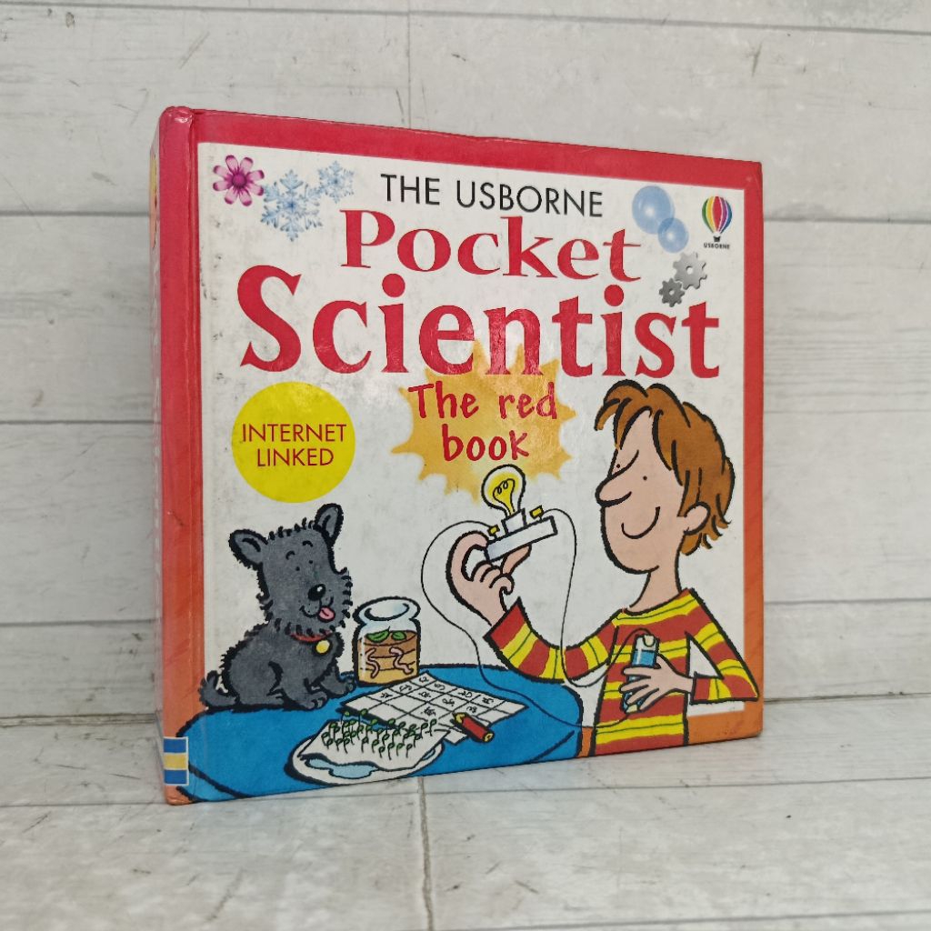 Buku The Usborne pocket Scientist The Red Book HardCover Bahasa Inggris