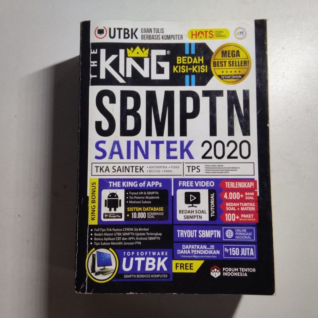 Preloved King SBMPTN Saintek 2020