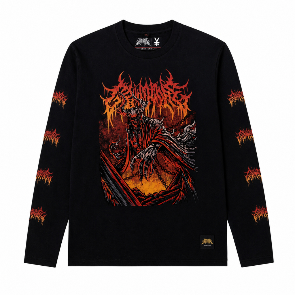 Promo Vampire Kingdom Kaos Lengan Panjang Metal Grindcore
