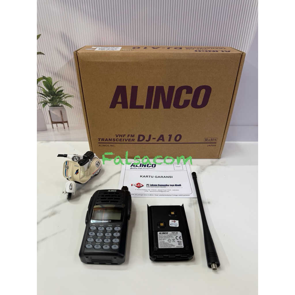 Alinco DJ-A10 Alinco A10 Garansi Resmi