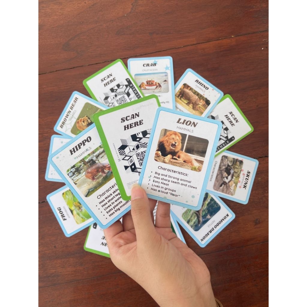 Interactive Animal Flashcard