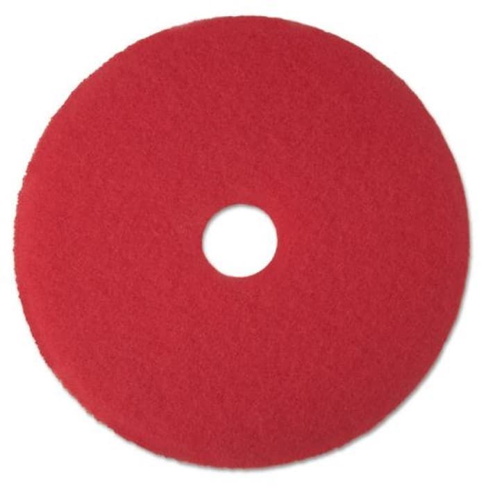 3M Floor Pad 16 Inch / Pad Poles 3M 16 Inch - Merah