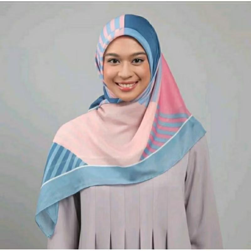 ZOYA - HIJAB KERUDUNG MOTIF KHALILA SCARF TERBARU