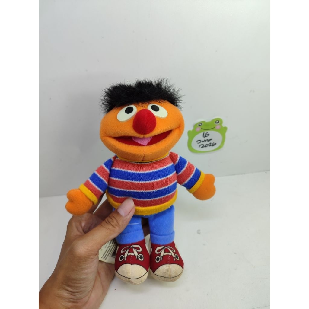 boneka sesame street ernie vintage hasbro