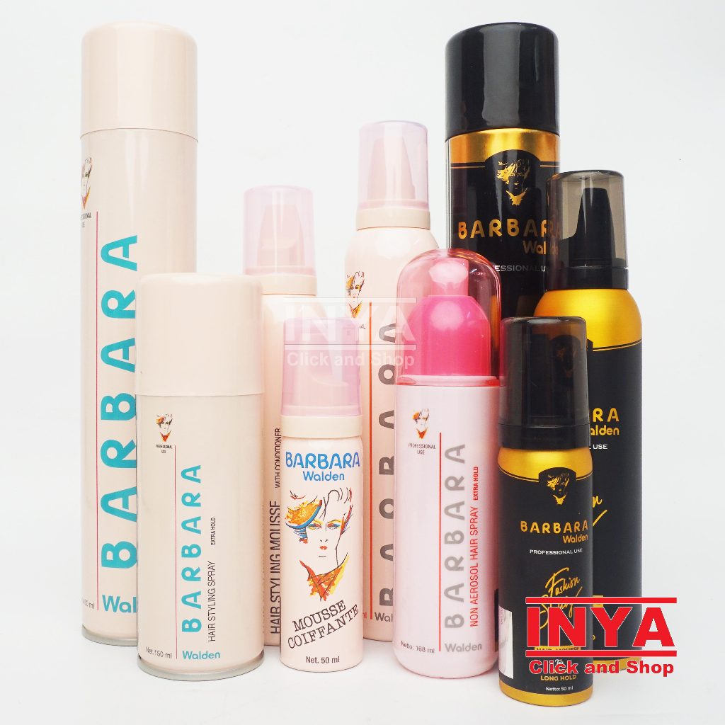 BARBARA HAIR FOAM, MOUSSE & SPRAY - Styling Rambut