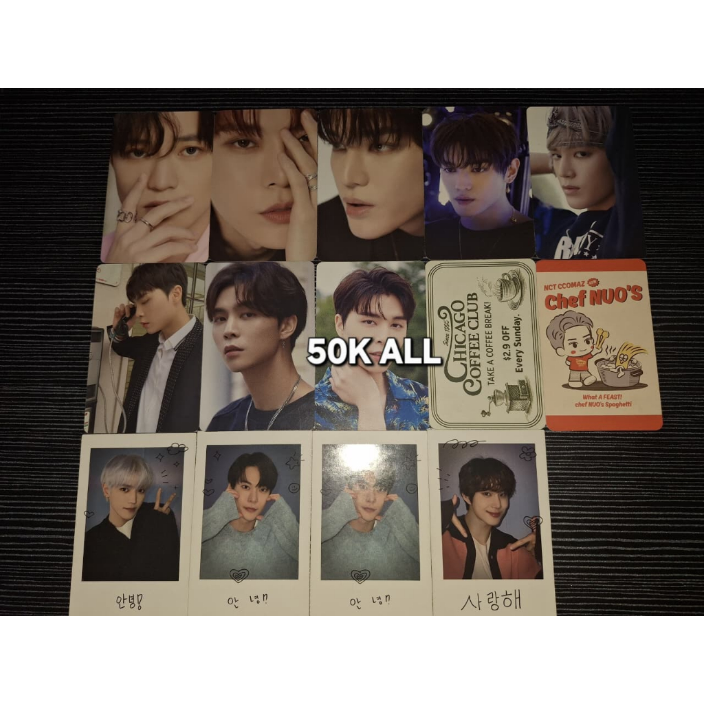 wts || want to sell photocard pc ina  * dicon 102 doyoung, taeyong * dicon 101 johnny, taeyong * pol
