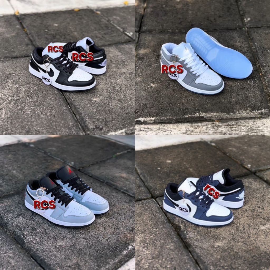 (RCS) Sepatu Sneakers Pria 1 Smk Grey Wlf Grey Navy Pnd