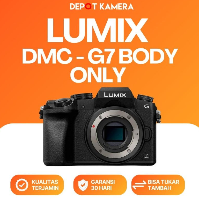 ( DEPOT KAMERA ) SECOND - LUMIX DMC G7 BODY ONLY