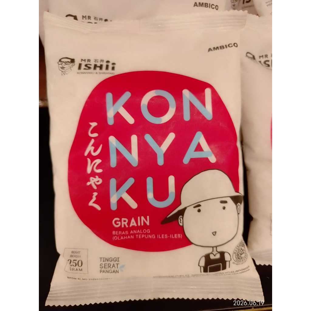 ISHII KONNYAKU GRAIN 250GR