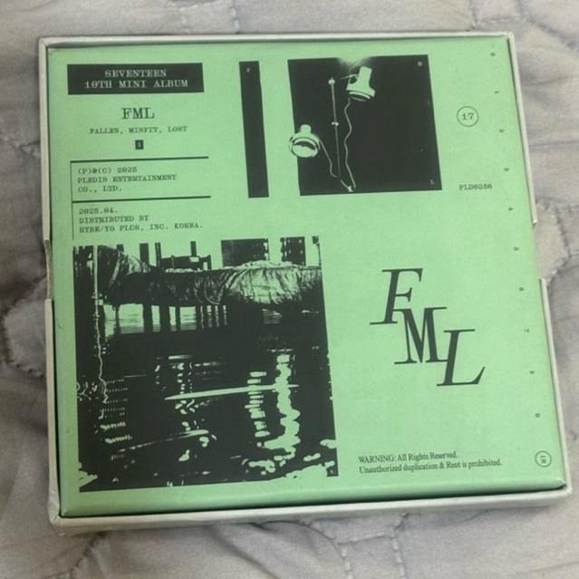 seventeen fml album only