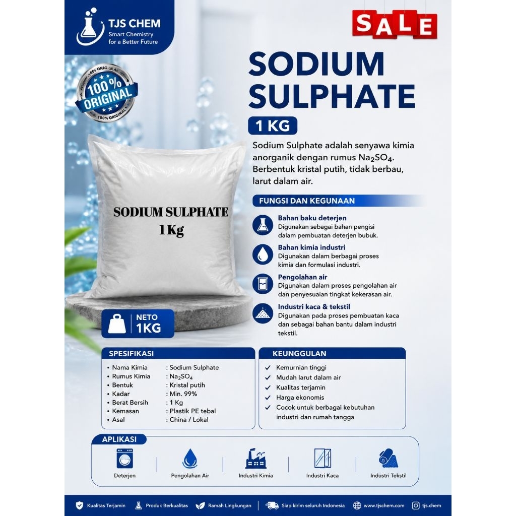 Sodium sulfat / Na2so4 1 kg