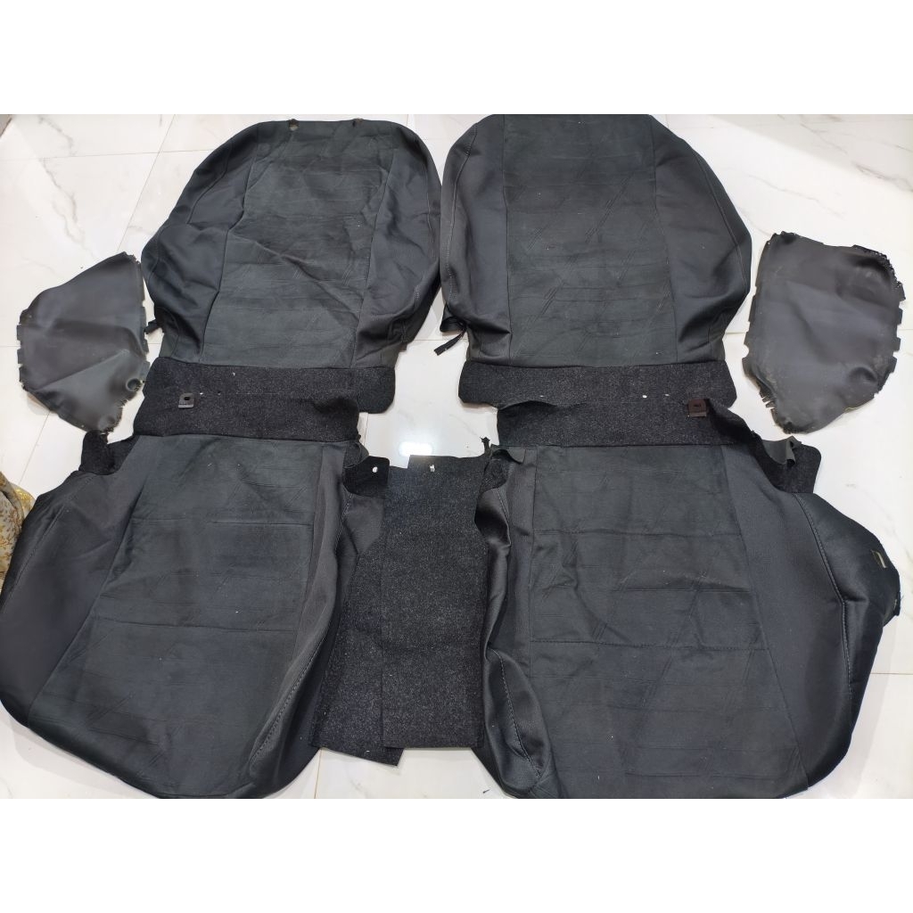Sarung jok innova zenix V cover jok bludru inopa