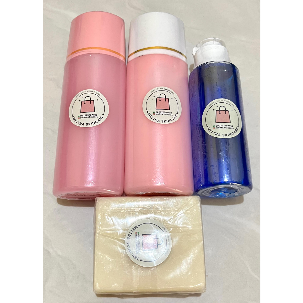 PAKET LENGKAP HB PINK GEL EKTRA WHITENING BY MELTRA / GLOW & BEAUTY