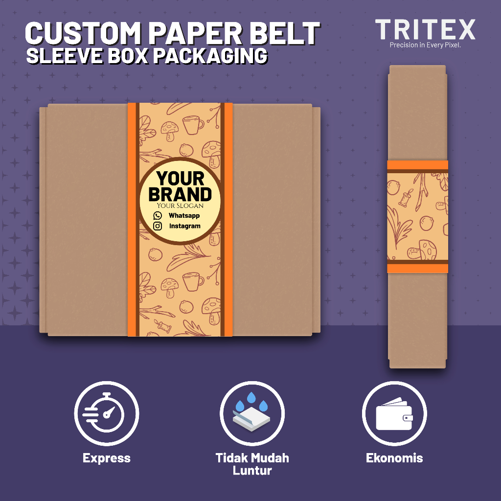 Custom Paper Belt | Sleeve Box Packaging | Sleeve Box Souvenir