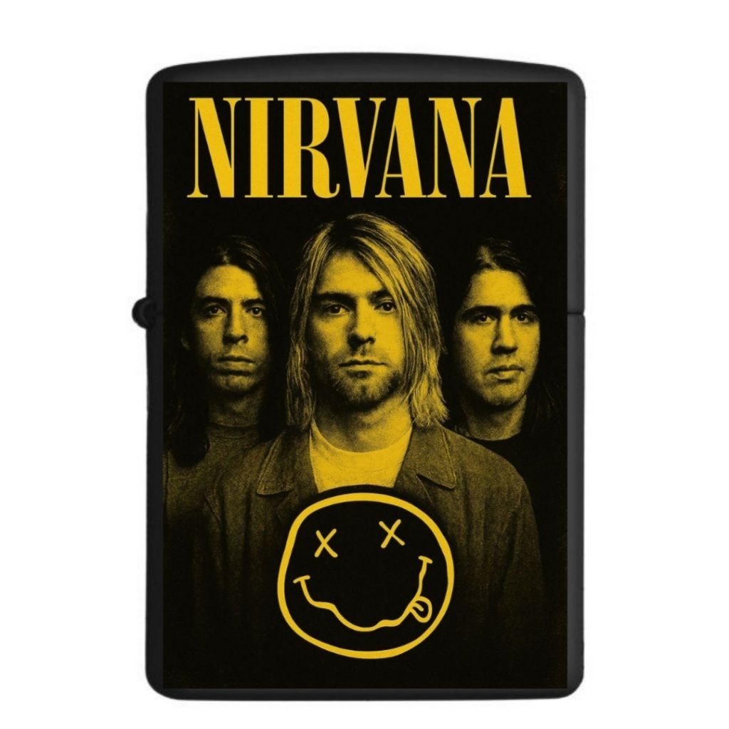 Korek api Zippo UV Print Motif NIRVANA