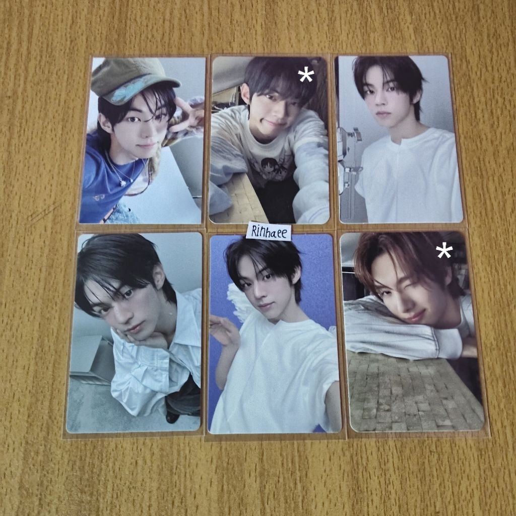 PHOTOCARD OFFICIAL TWS DOHOON & YOUNGJAE